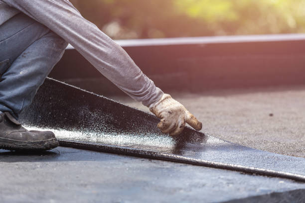 Professional Crawl Space Encapsulation technician working in Minetto, NY